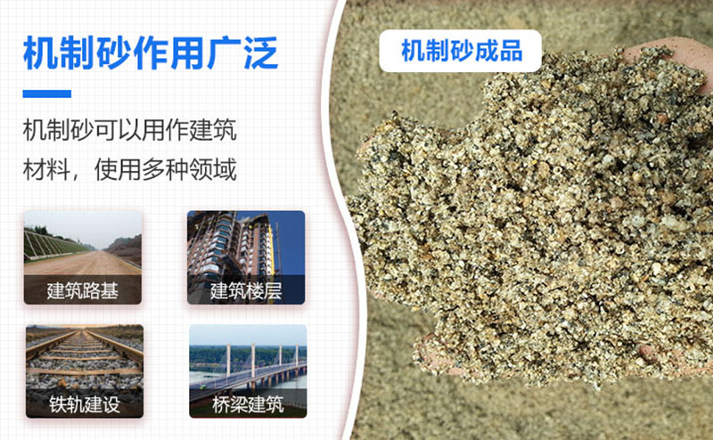 機制砂品級越來越高，用途也越來越廣泛